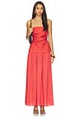 view 1 of 3 Hedy Maxi Dress in Dusty Tomato