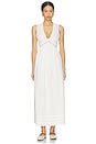 view 1 of 3 Fiora Midi Dress in Fresco Lace White