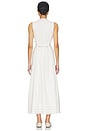 view 3 of 3 Fiora Midi Dress in Fresco Lace White