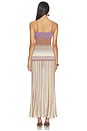 view 3 of 4 Esenia Knit Dress in Daniela Stripe Mocha Col. 26 Lilac