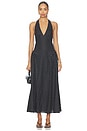view 1 of 4 La Cala Midi Dress in Lola Polka Dot Black & Cream