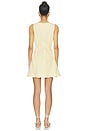 view 3 of 3 Alondra Mini Dress in Daffodil