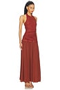 view 2 of 3 ROBE TALI in Terracotta