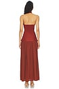 view 3 of 3 ROBE TALI in Terracotta