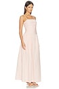 view 2 of 4 Portlligat Maxi Dress in Carmen Stripe & Peony White