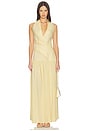 view 1 of 4 MAXIVESTIDO BLANCA in Daffodil