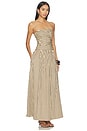 view 2 of 4 Vera Maxi Dress in Carmen Stripe Sand Cedar