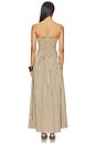 view 3 of 4 Vera Maxi Dress in Carmen Stripe Sand Cedar