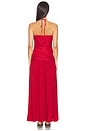 view 3 of 3 MAXIVESTIDO NOTTE in Chilli