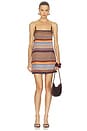 view 1 of 3 ROBE COURTE ESTRELLA in Elena Stripe