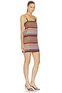 view 2 of 3 ROBE COURTE ESTRELLA in Elena Stripe
