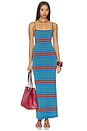 view 1 of 3 ROBE MAXI LUCY in Juan Stripe