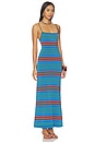 view 2 of 3 ROBE MAXI LUCY in Juan Stripe