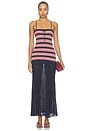 view 1 of 3 Doris Maxi Dress in Cila Stripe Navy