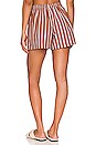 view 3 of 4 Sereno Shorts in Maya Stripe Print