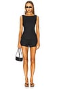 view 5 of 6 Lila Mini Shorts in Black