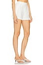 view 2 of 6 Mirelle Mini Shorts in White