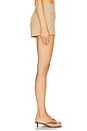 view 3 of 6 Florine Mini Shorts in Caramel