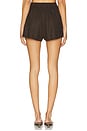 view 4 of 6 Mirelle Mini Shorts in Coffee