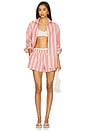 view 5 of 6 Elva Shorts in Cherry Stripe