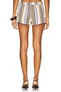 view 4 of 6 Miel Shorts in Marine Stripe