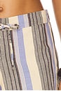 view 6 of 6 Miel Shorts in Marine Stripe