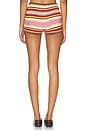 view 4 of 6 Playa Mini Short in Luis Stripe Dusty Mauve