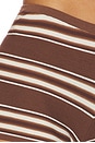 view 6 of 6 Playa Mini Short in Ombre Stripe Macro Carob