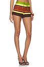 view 2 of 6 Miel Short in Valencia Stripe