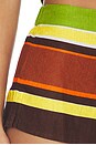 view 6 of 6 Miel Short in Valencia Stripe