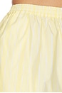 view 6 of 6 Lonia Short in Elisa Stripe Daffodil White
