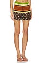 view 2 of 6 Tia Short in Valencia Stripe