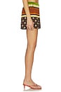 view 3 of 6 Tia Short in Valencia Stripe