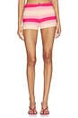 view 1 of 6 MINISHORTS PLAYA in Marisol Stripe Pink