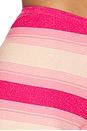 view 6 of 6 MINISHORTS PLAYA in Marisol Stripe Pink
