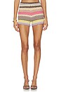 view 1 of 6 Raya Short in Perla Stripe