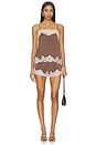 view 5 of 6 Marisol Short in Chocolate Lace