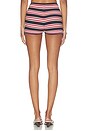 view 5 of 6 Playa Mini Short in Cila Stripe Navy