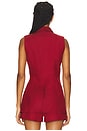 view 3 of 4 Florine Blazer in Deep Red