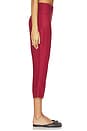 view 3 of 6 Valeria Capri Pant in Wine