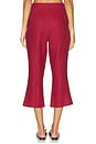 view 4 of 6 Valeria Capri Pant in Wine