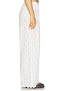view 3 of 6 PANTALÓN PAMINA in Dolce Broderie White