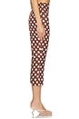 view 3 of 6 PANTALÓN VALERIA in Cioccolato Dot