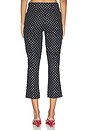 view 4 of 6 PANTALÓN DE PIRATA IRIA in Lola Polka Dot Black & Cream
