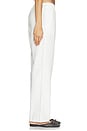 view 3 of 6 Capriolla Pant in White