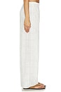 view 3 of 6 Mora Pant in Handkerchief Broderie White