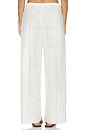 view 4 of 6 Mora Pant in Handkerchief Broderie White