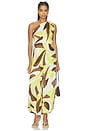 view 5 of 6 Kortez Balloon Pant in Mila Geometric Print