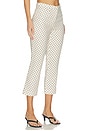view 2 of 6 Iria Capri Pant in Lola Polka Dot Cream & Black