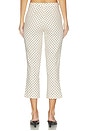 view 4 of 6 Iria Capri Pant in Lola Polka Dot Cream & Black